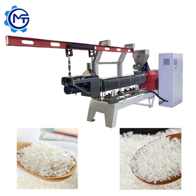 पोषाहार अनाज कृत्रिम चावल उत्पादन लाइन आसान संचालन